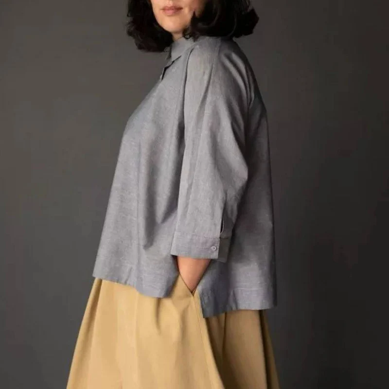 PATRON DE COUTURE PDF | Chemise Ellsworth | Merchant & Mills | UK 18–28