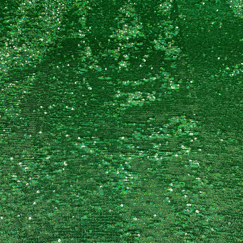 Tissu Satin Brodé, Paillettes - Etta