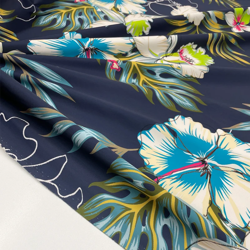 Tissu satin Néoprène - Opéra
