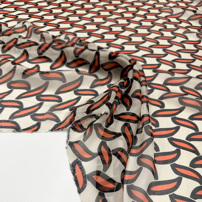 Tissu Pongé, Soie - Andrea