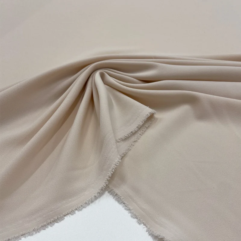 Tissu crêpe, Polyester Recyclé - Oka