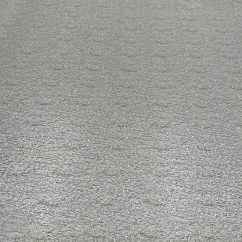 Tissu tulle micacé - Argent, Regio
