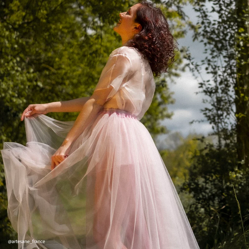 Tissu tulle illusion souple - Tosca