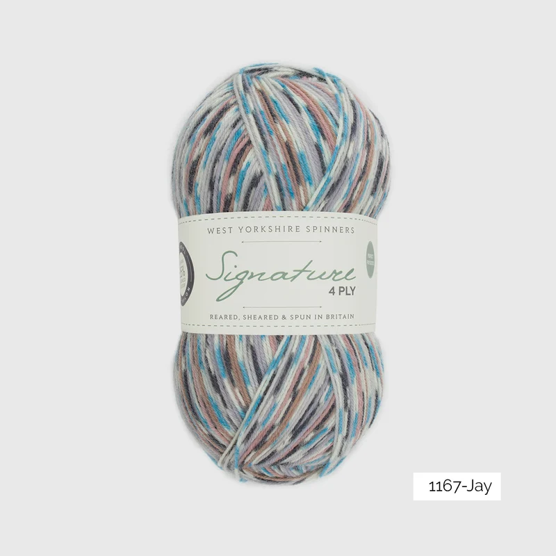 Signature 4-ply Country Birds ou Butterflies - West Yorkshire Spinners