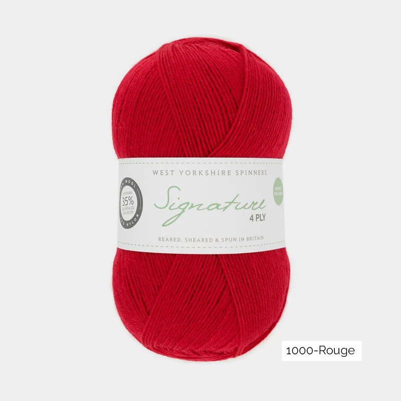 Signature 4 ply - West Yorkshire Spinners