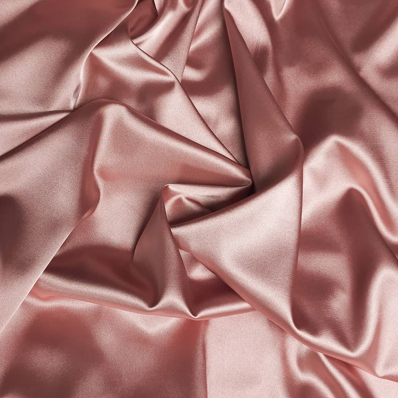 Tissu satin extensible haut de gamme