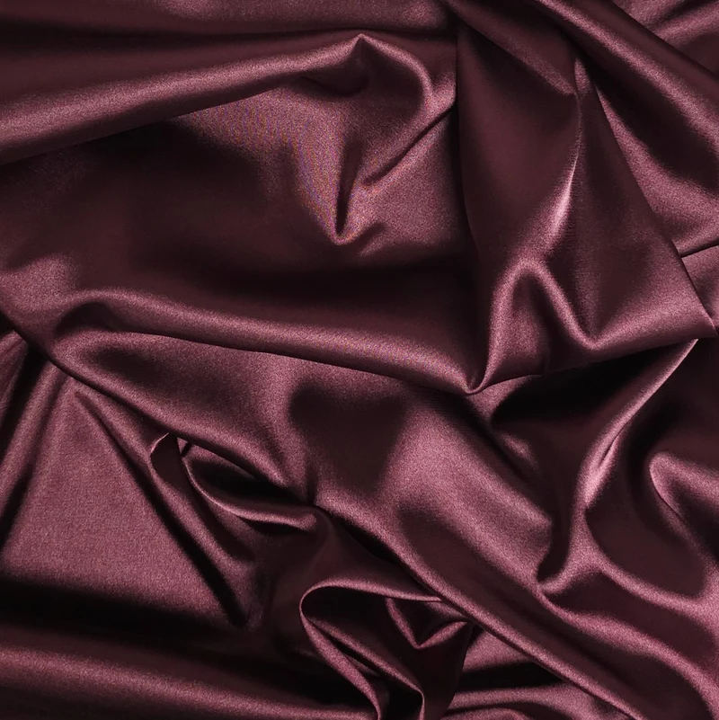 Tissu satin extensible haut de gamme