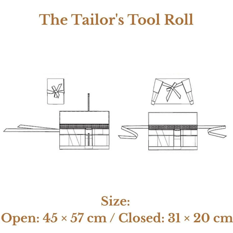 PATRON DE COUTURE PDF | Rouleau à outils de tailleur | Merchant & Mills