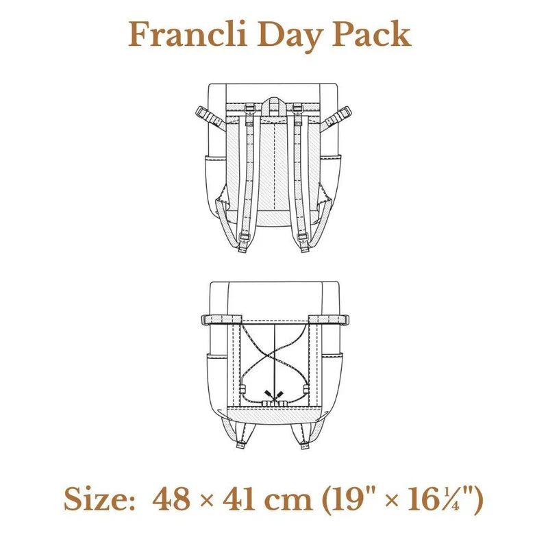 PATRON DE COUTURE PDF | Sac à dos Francli Day Pack | Merchant & Mills