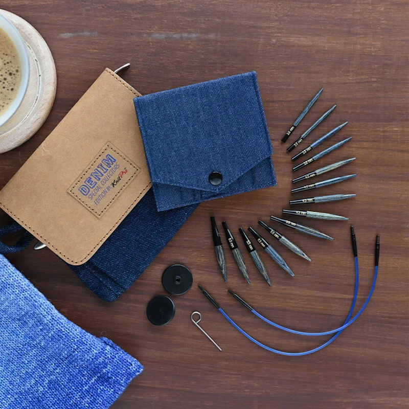 Kit Mini-Circulaires Special Denim Indigo - KnitPro