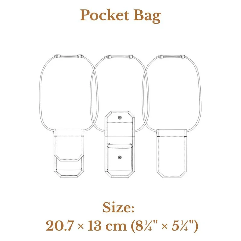 PATRON DE COUTURE PDF | Sac Pocket Bag | Merchant & Mills | FORMAT A4 SEULEMENT