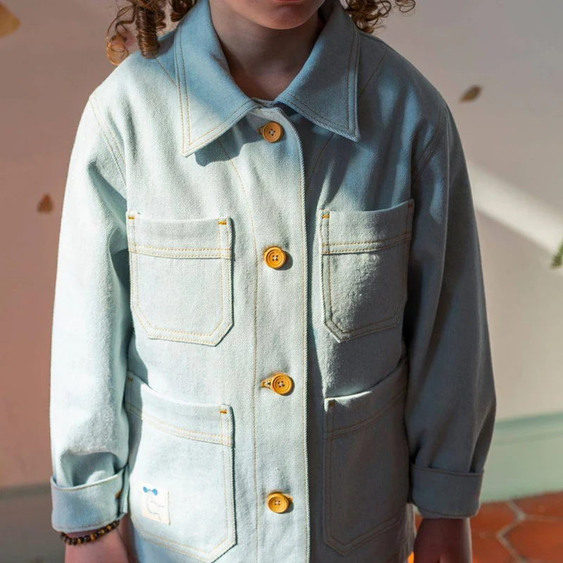 PATRON DE COUTURE PDF | Veste de travail Prosper (Enfant) | Ready to Sew | TRILINGUE (FR / EN / ES)