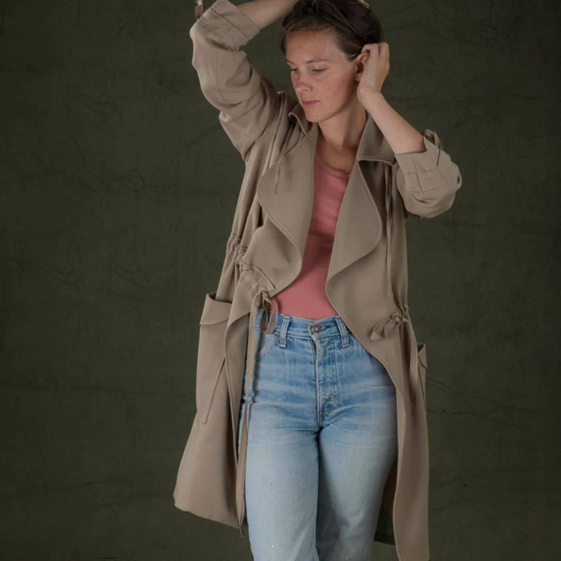 PATRON DE COUTURE PDF | Trench Jack | Ready to Sew | BILINGUE (FR / EN)