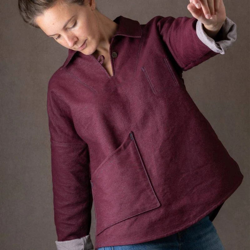 PATRON DE COUTURE PDF | Smock James | Ready to Sew | BILINGUE (FR / EN)