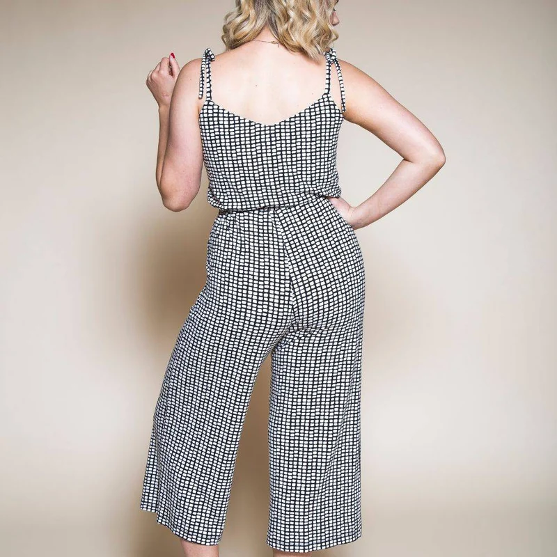 PATRON DE COUTURE PDF | Combinaison & Robe Maxi Sallie | Closet Core | BILINGUE (FR / EN)