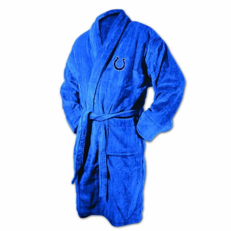 Indianapolis Colts Royal Terrycloth Bathrobe