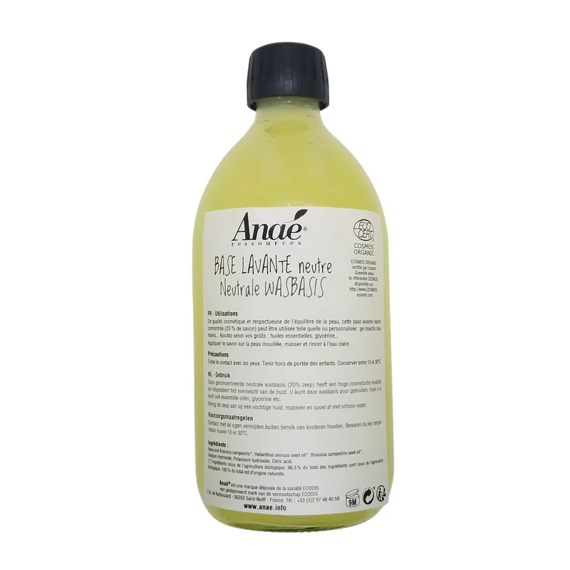 Gel lavant neutre Corps, Visage et Cheveux