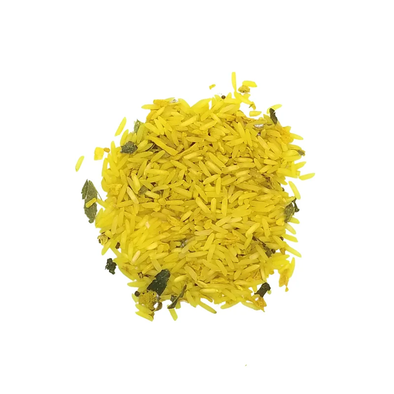 Riz basmati sauté au gingembre et curcuma Bio, prêt à cuisiner - 250g