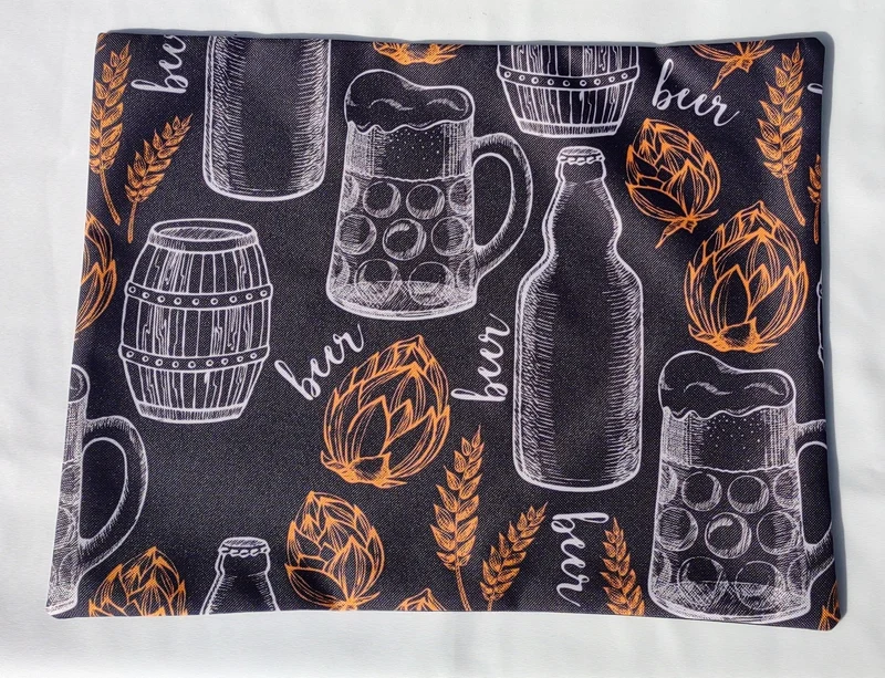 Beer Garden Table Set – Tablecloth, 2 Cushion Covers and Place mats | Perfect for Garden Parties, Weddings & Kids' Events