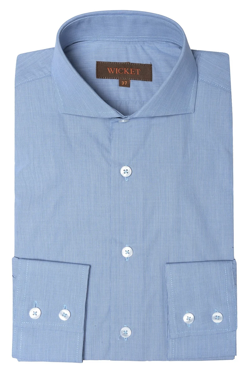 Popeline de Coton Bleu