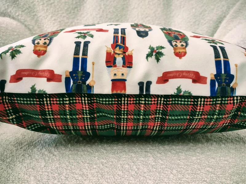 Christmas Check Plaid Velvet