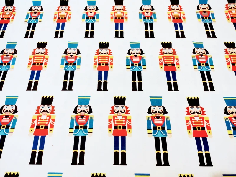 Christmas Nutcrackers Cotton
