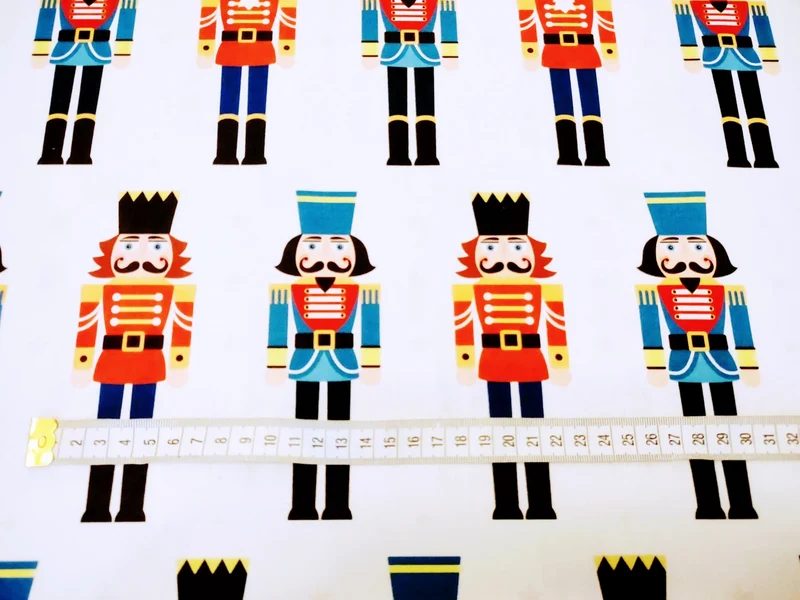 Christmas Nutcrackers Cotton