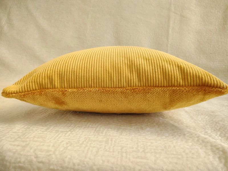 Yellow Plush & Corduroy
