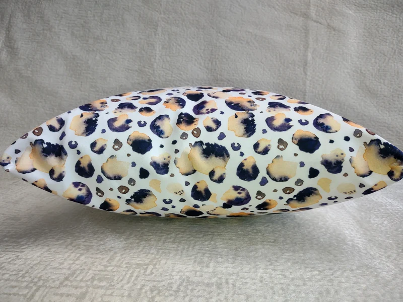 White Leopard Velvet Pillow Cover 40x40cm+ Zippered