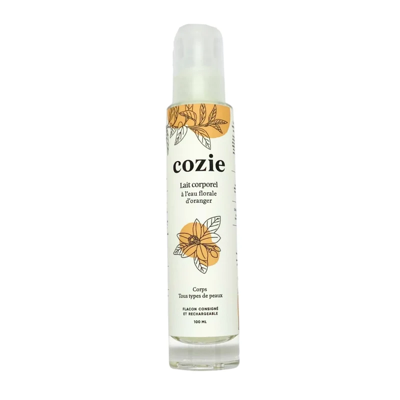 Lait Corporel à l'eau florale d'oranger - Cozie