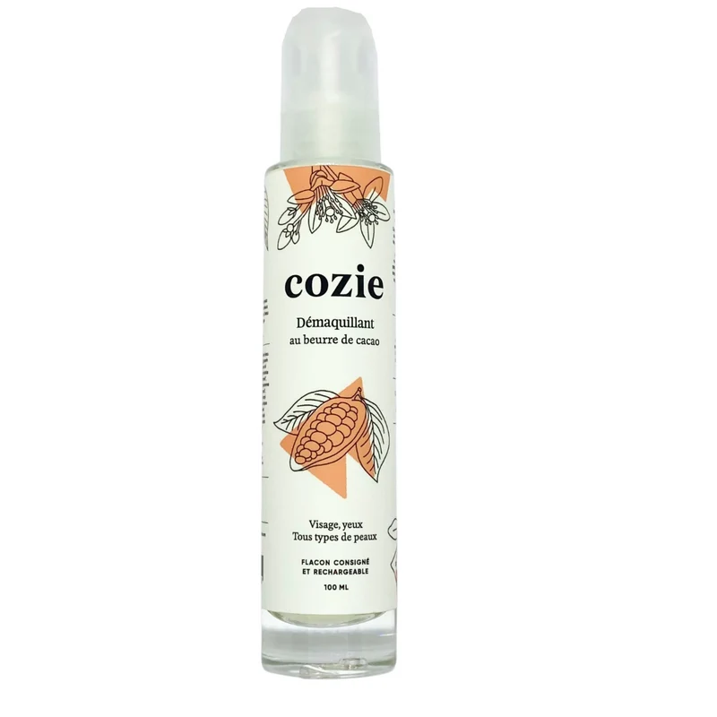 Démaquillant Bio au beurre de cacao - Cozie