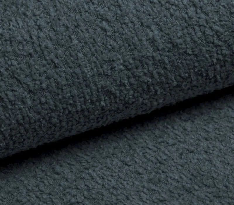 Navy Blue Boucle Recycled