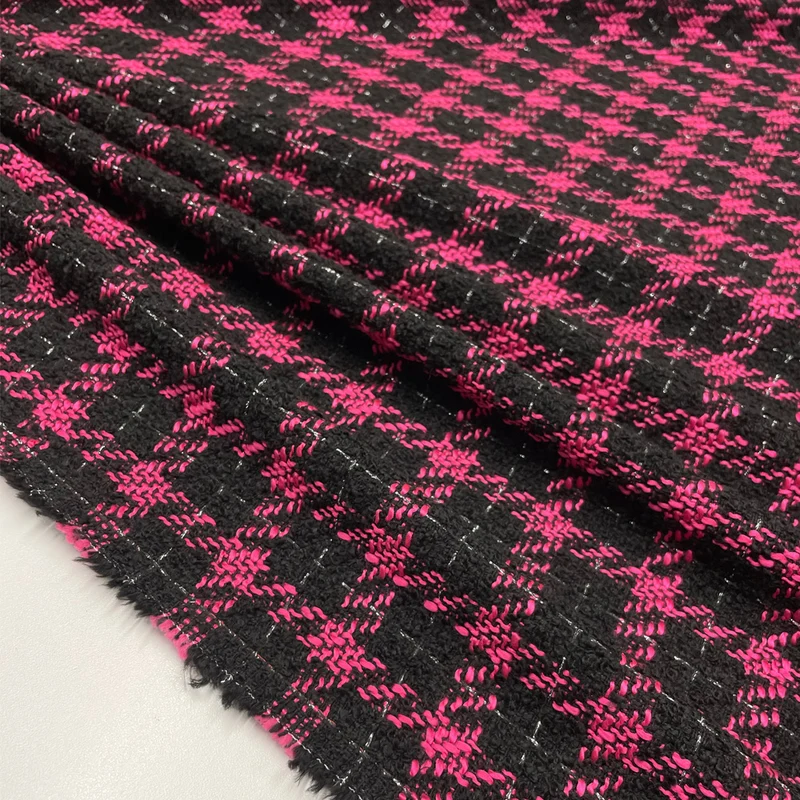 Tissu Tweed, Coton Viscose - Métallisé, Moderno