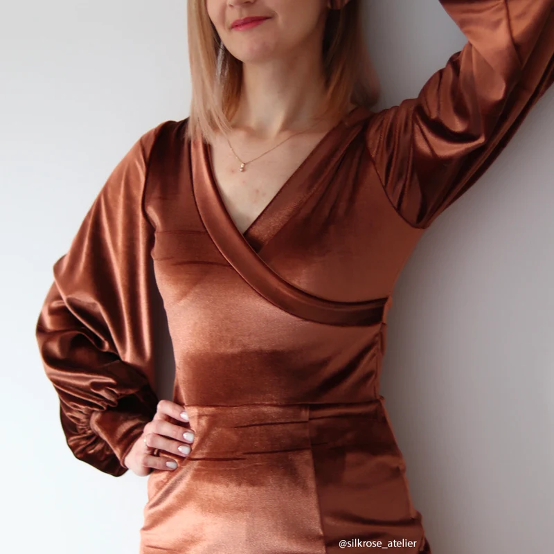 Tissu Maille Velours Stretch - Tetro
