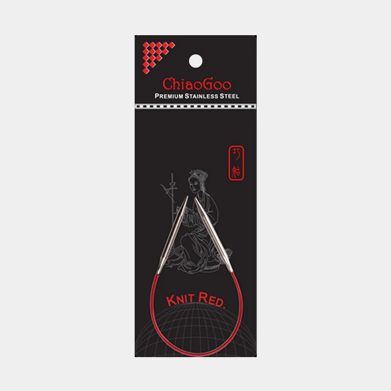 Mini-Circulaires Fixes Red 23cm - ChiaoGoo