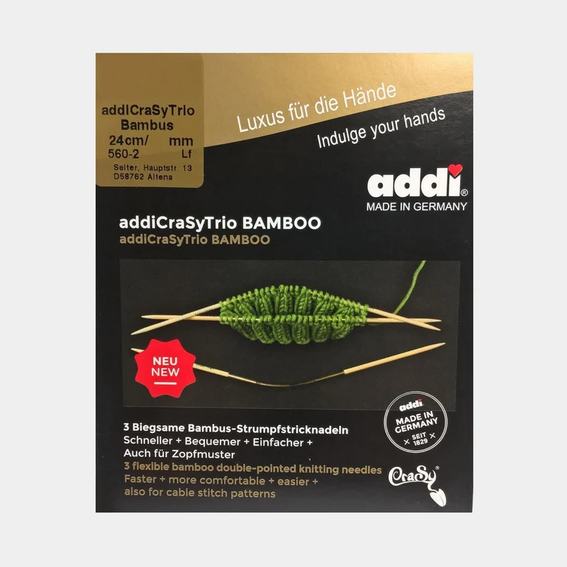 Addi Crasy Trio Bambou