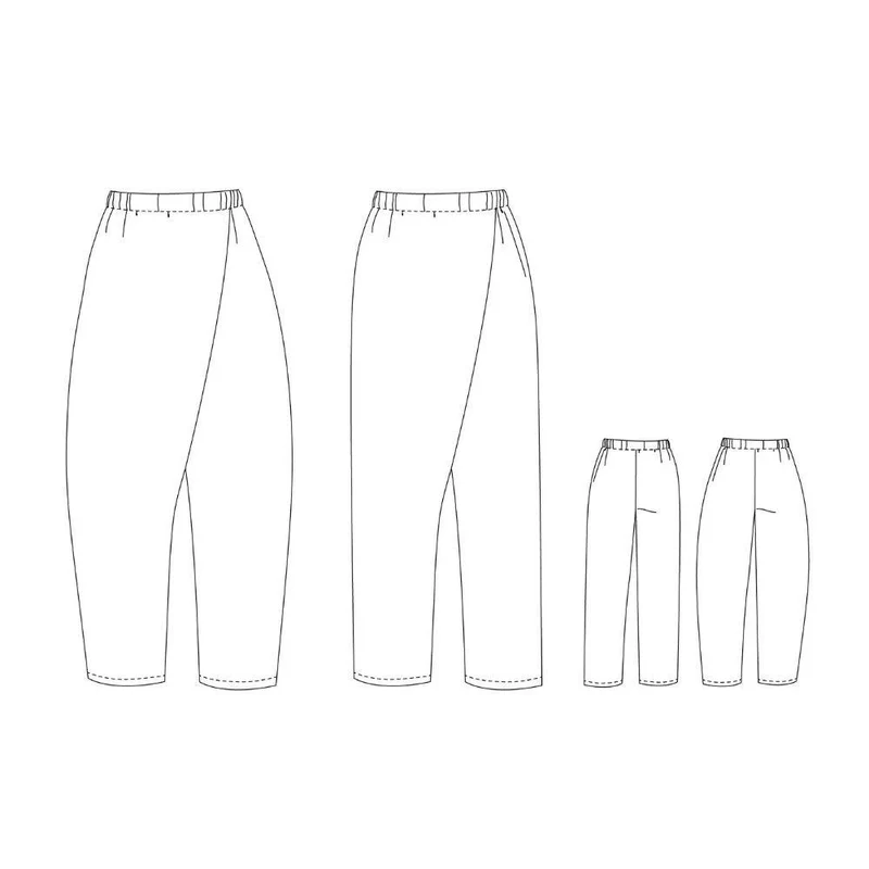 PATRON DE COUTURE PDF | Pantalon Elvis | Ready to Sew | BILINGUE (FR / EN)