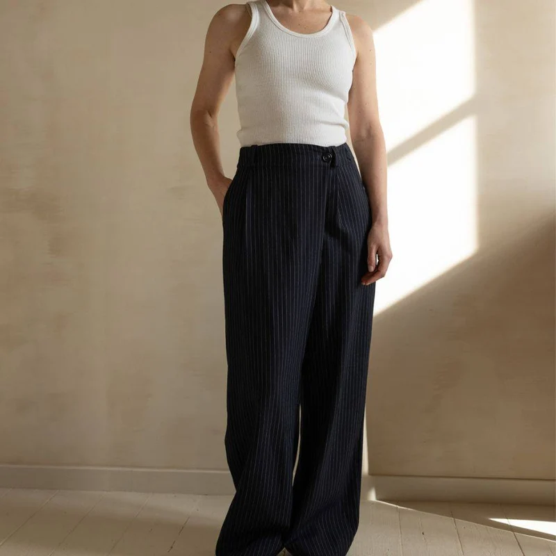 PATRON DE COUTURE PDF | Pantalon Portefeuille Hugo | Ready to Sew | BILINGUE (FR / EN)