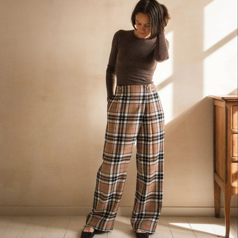 PATRON DE COUTURE PDF | Pantalon Portefeuille Hugo | Ready to Sew | BILINGUE (FR / EN)