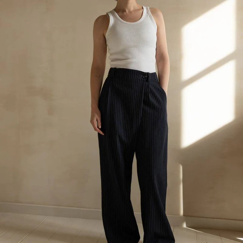 PATRON DE COUTURE PDF | Pantalon Portefeuille Hugo | Ready to Sew | BILINGUE (FR / EN)