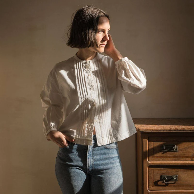 PATRON DE COUTURE PDF | Blouse Henriette | Ready to Sew | BILINGUE (FR / EN)