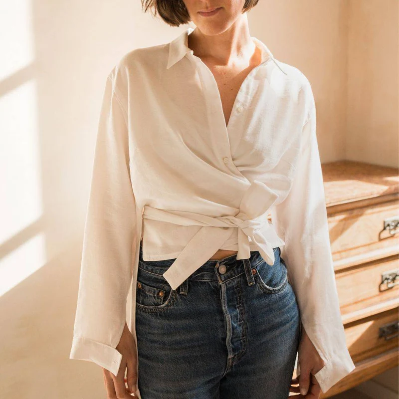 PATRON DE COUTURE PDF | Chemise Hortense | Ready to Sew | BILINGUE (FR / EN)