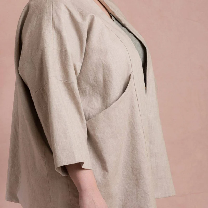 PATRON DE COUTURE PDF | Veste Pekka | Ready to Sew | TRILINGUE (FR / EN / ES)