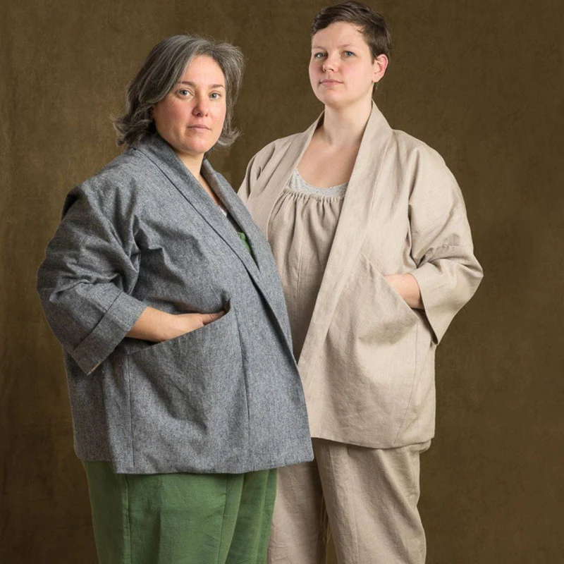 PATRON DE COUTURE PDF | Veste Pekka | Ready to Sew | TRILINGUE (FR / EN / ES)