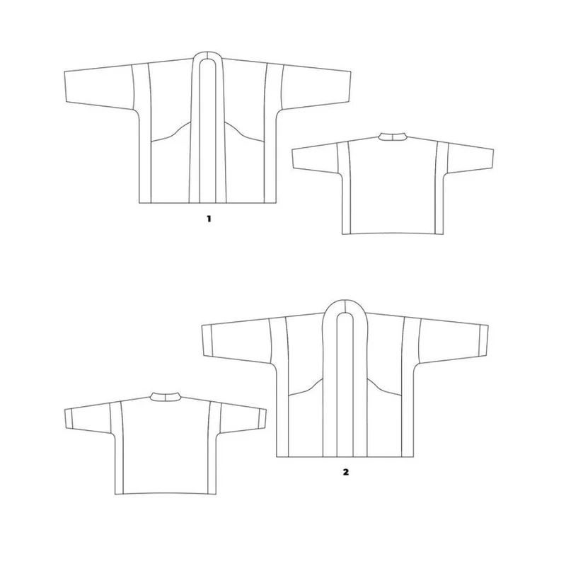 PATRON DE COUTURE PDF | Veste Pekka | Ready to Sew | TRILINGUE (FR / EN / ES)