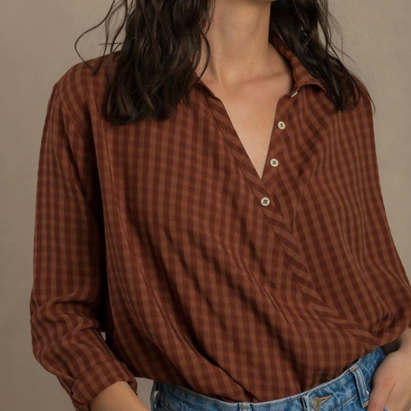 PATRON DE COUTURE PDF | Chemise Jane | Ready to Sew | TRILINGUE (EN / FR / ES)