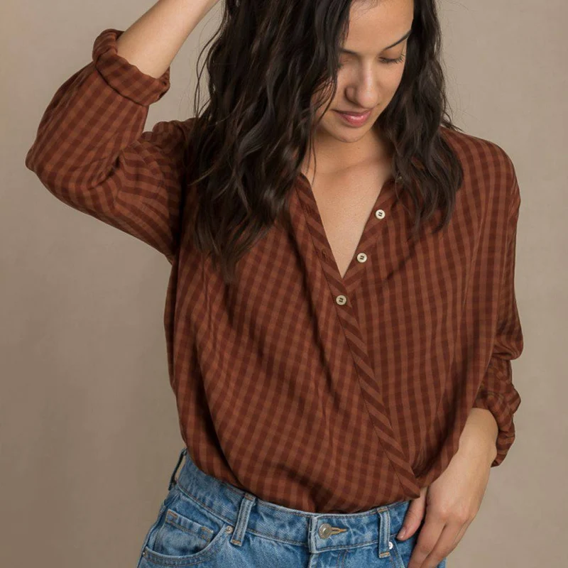 PATRON DE COUTURE PDF | Chemise Jane | Ready to Sew | TRILINGUE (EN / FR / ES)