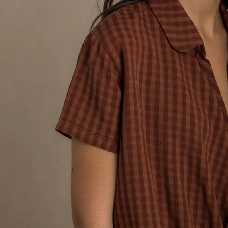 PATRON DE COUTURE PDF | Chemise Jane | Ready to Sew | TRILINGUE (EN / FR / ES)