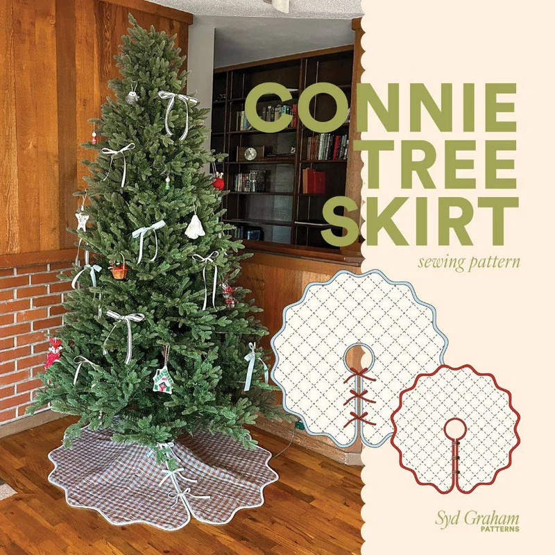 PATRON DE COUTURE PDF | Tapis de sapin Connie | Syd Graham