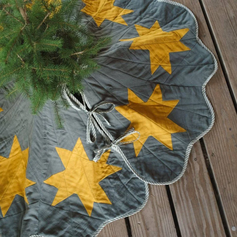 PATRON DE COUTURE PDF | Tapis de sapin Connie | Syd Graham